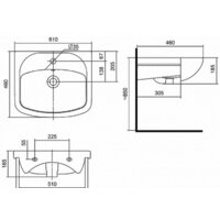  Акватон Тумба с умывальником Онда 60 1A1228K1ON010 - Превью изображения №8 — Интернет-магазин Time-Shop