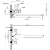 Смеситель AV Engineering AVWIN7-BL165-122 - Превью изображения №2 — Интернет-магазин Time-Shop