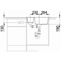 Кухонная мойка Blanco Metra 6 525922 (черный) - Превью изображения №4 — Интернет-магазин Time-Shop