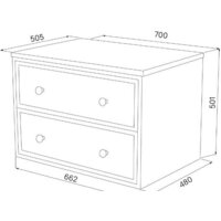  IDDIS Тумба под умывальник Torr TOR70WBi95 - Превью изображения №8 — Интернет-магазин Time-Shop
