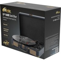 Виниловый проигрыватель Ritmix LP-160B (темно-синий) - Превью изображения №4 — Интернет-магазин Time-Shop