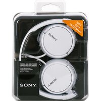 Наушники Sony MDR-ZX110 (белый) - Превью изображения №7 — Интернет-магазин Time-Shop