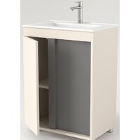  Дабер Тумба под умывальник 013 WeltWasser Deilbach 7517-60 Т13.6W.0.19 (бежевый/серый) - Превью изображения №2 — Интернет-магазин Time-Shop