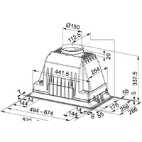Кухонная вытяжка Franke Inca Plus FBI 705 Plus 305.0599.544 - Превью изображения №3 — Интернет-магазин Time-Shop