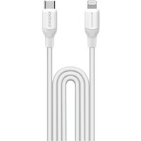 Momax DL53W1-Link Flow LC USB Type-C - Lightning (1.2 м, белый)