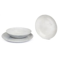 Набор тарелок Luminarc Diwali Marbre Q0216 (18шт) - Превью изображения №5 — Интернет-магазин Time-Shop