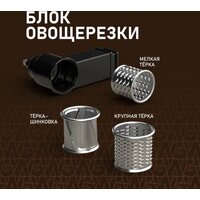Кухонная машина Weissgauff WKM 792 DPB Digital Multi Chef - Превью изображения №24 — Интернет-магазин Time-Shop
