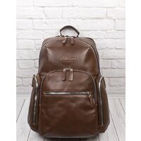 Городской рюкзак Carlo Gattini Premium Bertario 3102-53 (коричневый) - Превью изображения №6 — Интернет-магазин Time-Shop