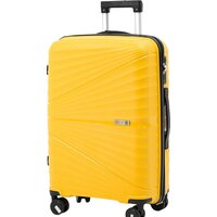 Чемодан-спиннер Pride PP-9702 (L, желтый) - Превью изображения №1 — Интернет-магазин Time-Shop