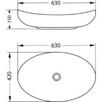 Умывальник Lauter 21502 + Moon 21СK81691C с сифоном 21635CH (хром) - Превью изображения №12 — Интернет-магазин Time-Shop