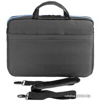 Сумка Continent CC-205 (серый/голубой) - Превью изображения №3 — Интернет-магазин Time-Shop