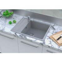 Кухонная мойка GranFest GF-LV-660L (графит) - Превью изображения №3 — Интернет-магазин Time-Shop