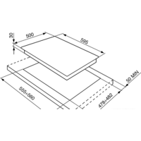 Варочная панель Smeg SR964XGH - Превью изображения №2 — Интернет-магазин Time-Shop