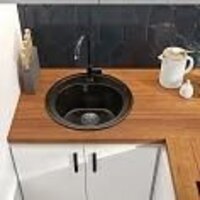 Кухонная мойка GranFest Rondo 510 (черный) - Превью изображения №5 — Интернет-магазин Time-Shop