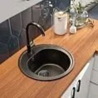 Кухонная мойка GranFest Rondo 510 (черный) - Превью изображения №2 — Интернет-магазин Time-Shop