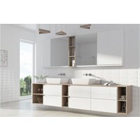  Cersanit Тумба Moduo 60 SZ-MOD60-BL/Wh под умывальник - Превью изображения №2 — Интернет-магазин Time-Shop