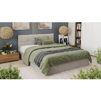 Кровать Трия Лора с ПМ 160x200 (велюр Confetti Cream) - Превью изображения №4 — Интернет-магазин Time-Shop