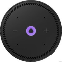 Умная колонка Яндекс Станция Мини 2 с часами (черный оникс) - Превью изображения №4 — Интернет-магазин Time-Shop