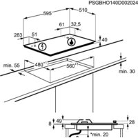 Варочная панель Electrolux EGS6436RK - Превью изображения №2 — Интернет-магазин Time-Shop