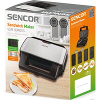 Многофункциональная сэндвичница Sencor SSM 9940SS - Превью изображения №19 — Интернет-магазин Time-Shop
