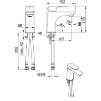 Смеситель Armatura Mokait 5532-815-00 - Превью изображения №2 — Интернет-магазин Time-Shop