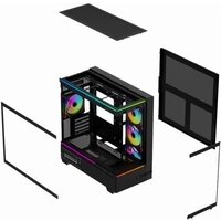 Корпус Thermalright M10 FAN4-M (черный) - Превью изображения №8 — Интернет-магазин Time-Shop