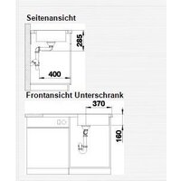 Кухонная мойка Blanco Lantos XL 6 S-IF 519709 (нержавеющая сталь) - Превью изображения №4 — Интернет-магазин Time-Shop
