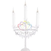 Neon-Night Подсвечник со свечками 513-034