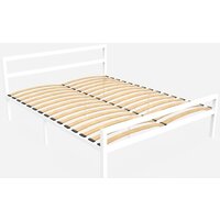 Кровать ИП Князев Наргиз 90x200 (белый) - Превью изображения №3 — Интернет-магазин Time-Shop