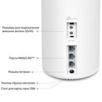 4G Wi-Fi роутер TP-Link Deco X20-4G (1 шт) - Превью изображения №6 — Интернет-магазин Time-Shop