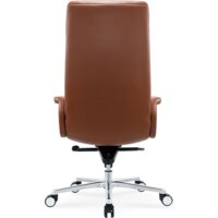 Офисное кресло CACTUS CS-LBR-CARACAS (коричневый) - Превью изображения №4 — Интернет-магазин Time-Shop