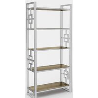 Hype Mebel Квадро 50x200 (белый/дуб галифакс олово)