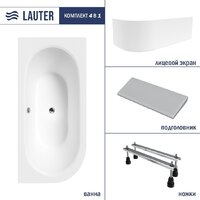 Lauter Bliss 170 P 21201072P (с ножками, серым подголовником и белым лиц.экраном)