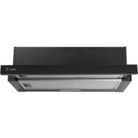 Кухонная вытяжка LEX Hubble 2M 600 Black - Превью изображения №2 — Интернет-магазин Time-Shop