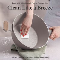 Набор кастрюль Berlinger Haus Taupe Nordic Collection BH-8344 - Превью изображения №6 — Интернет-магазин Time-Shop