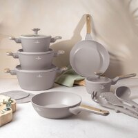 Набор кастрюль Berlinger Haus Taupe Nordic Collection BH-8344 - Превью изображения №2 — Интернет-магазин Time-Shop