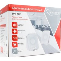 Акустика Gembird SPK-100 (белый) - Превью изображения №4 — Интернет-магазин Time-Shop