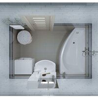 Ванна Triton Бэлла 140x76R (с каркасом) - Превью изображения №8 — Интернет-магазин Time-Shop