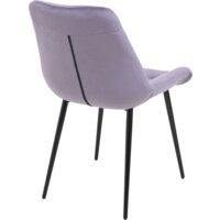 Стул Алвест Av 435 (сливовый бархат/черный) - Превью изображения №4 — Интернет-магазин Time-Shop