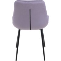 Стул Алвест Av 435 (сливовый бархат/черный) - Превью изображения №5 — Интернет-магазин Time-Shop