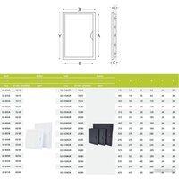 Люк airRoxy 02-805agr 165х315мм - Превью изображения №3 — Интернет-магазин Time-Shop