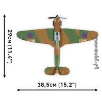 Конструктор Cobi World War II 5728 Hawker Hurricane Mk.I - Превью изображения №6 — Интернет-магазин Time-Shop