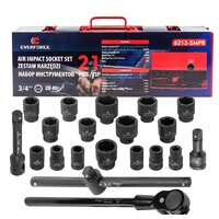 Набор трещотка с головками Everforce EF-6212-5MPB (21 предмет) - Превью изображения №2 — Интернет-магазин Time-Shop