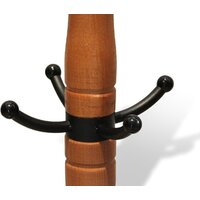 Вешалка для одежды Sheffilton SHT-CR12 920129 (светлый орех/черный/мрамор) - Превью изображения №3 — Интернет-магазин Time-Shop