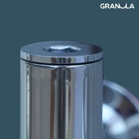 Полотенцесушитель Granula Евро 2Д+3П+2Д 50х100 с полкой (нижнее подключение) - Превью изображения №3 — Интернет-магазин Time-Shop