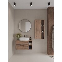  ЗОВ Тумба под умывальник Дион-Анталья 100 A100LOWC0 (дуб веллингтон) - Превью изображения №5 — Интернет-магазин Time-Shop