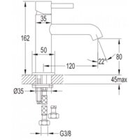 Смеситель Omnires Y1210N BL - Превью изображения №2 — Интернет-магазин Time-Shop