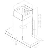 Кухонная вытяжка Elica Haiku WH/A/60 - Превью изображения №3 — Интернет-магазин Time-Shop
