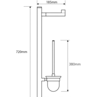 Набор для туалета Bemeta Omega 104836012 - Превью изображения №2 — Интернет-магазин Time-Shop