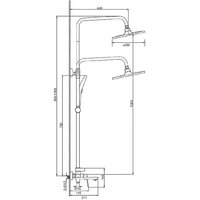Душевая система  Splenka S41.24 - Превью изображения №3 — Интернет-магазин Time-Shop